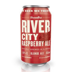 Brewsters River City Raspberry Cans Cl
